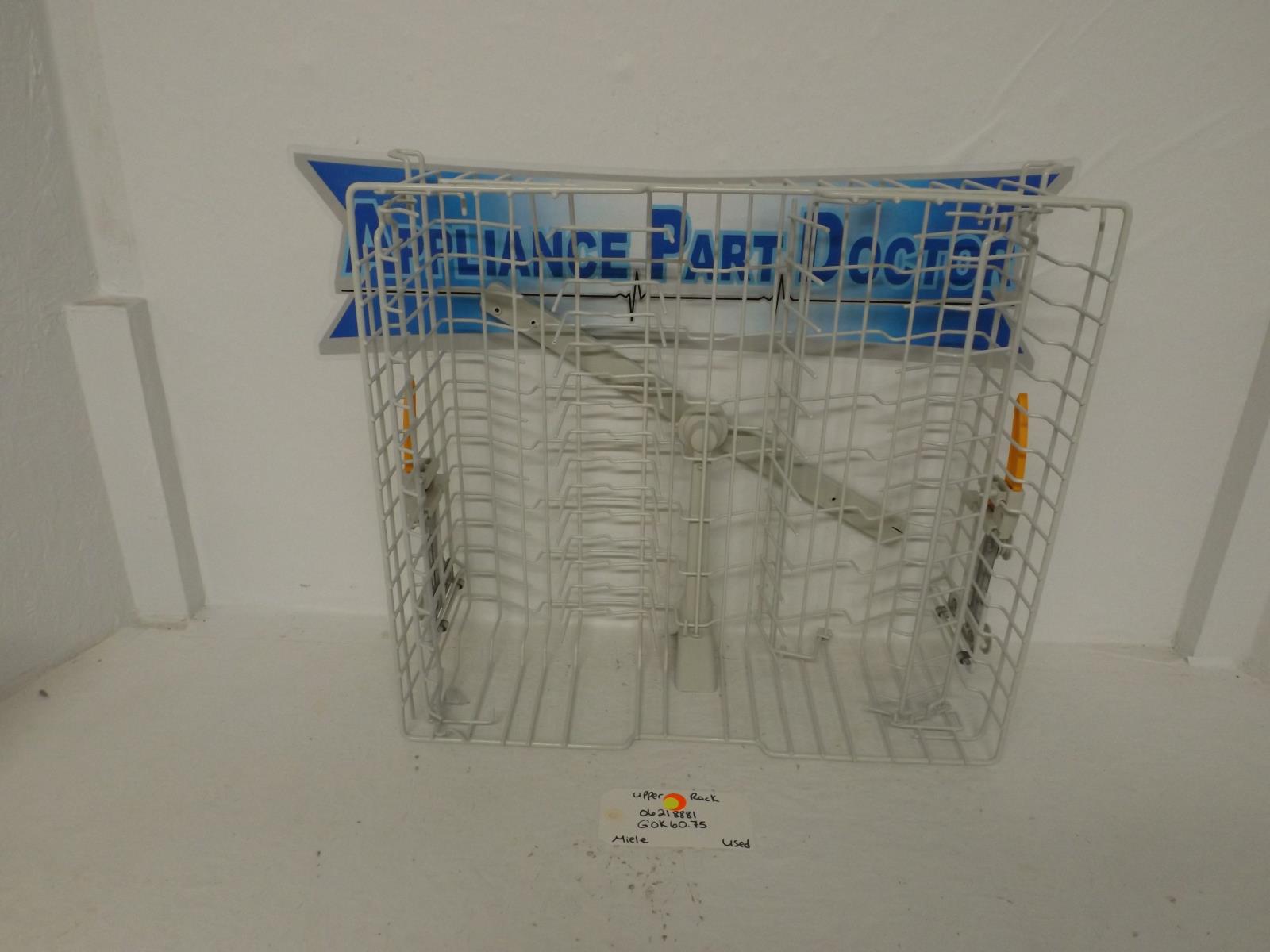 Miele Dishwasher 06218881 G0k60.75 Upper Rack Used Miele Dishwasher 06218881 G0k60.75 Upper Rack Used
